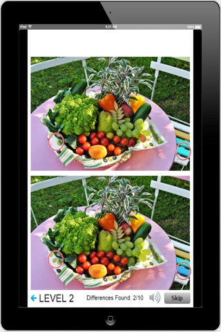 Find Differences 10 OF Fruit screenshot 2