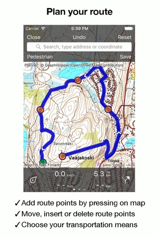 Topo GPS Finland screenshot 4