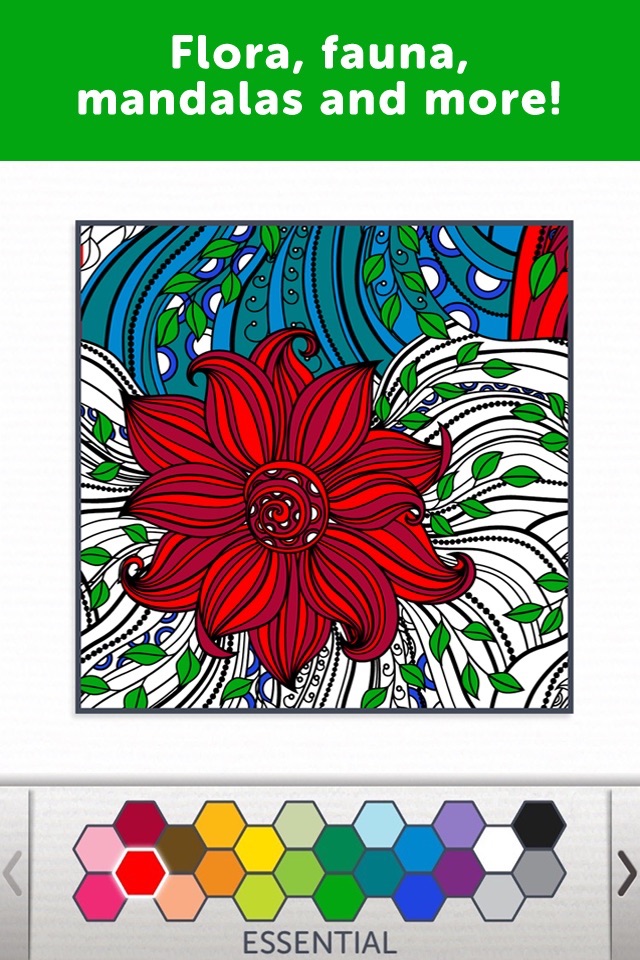Adult Coloring Book - Coloring Book for Adults screenshot 3