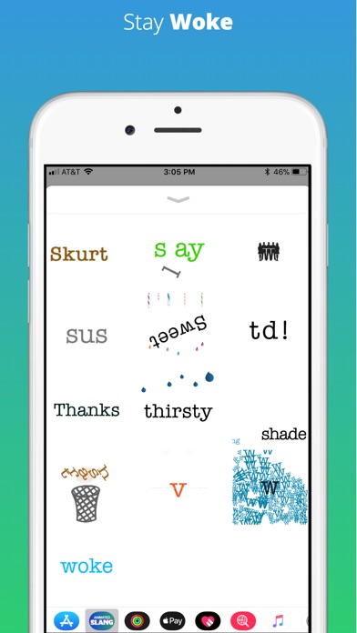 Animated Slang Stickers screenshot 3
