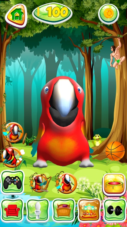 Talking Parrot Pet screenshot-3