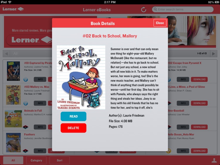 Lerner Digital eReader