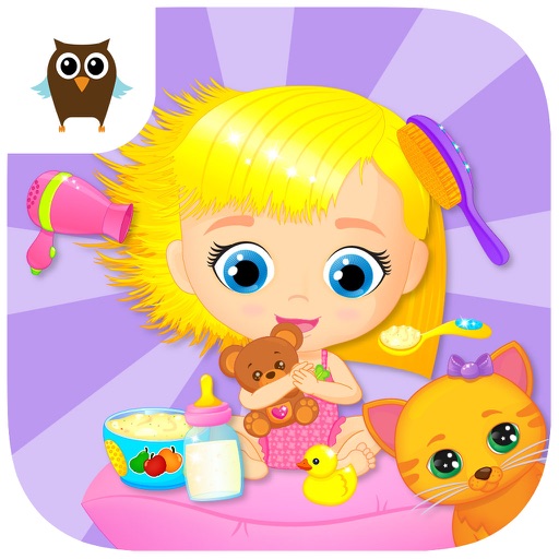 Lily & Kitty Baby Doll House - Little Girl & Cute Kitten Care - No Ads iOS App