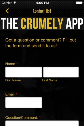 The Crumley App screenshot 2