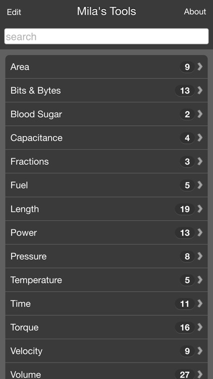 Mila's Tools PRO - Unit Conversion Calculator