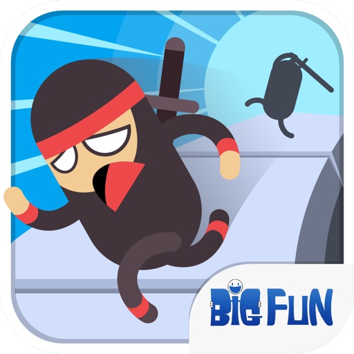 Ninja Kid Flash Jumping iOS App