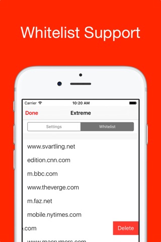 Extreme - Content Blocker screenshot 2