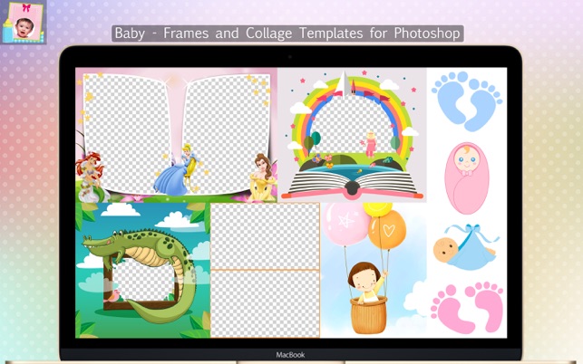 Baby - Frames and Collage Templates for 