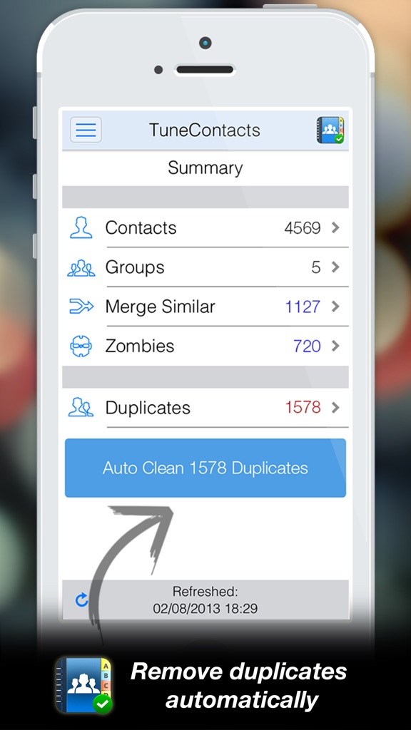 【图】Tuneup Contacts(截图1)