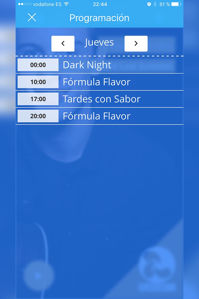 Flavor FM screenshot 2
