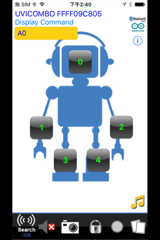 BLE control for Arduino screenshot 2