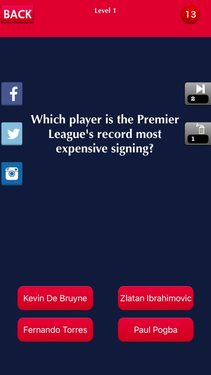 Football Trivia 2016 - for English Premier League