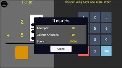Domino Addition Tutor Pro screenshot 3
