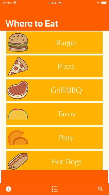 Where to Eat (Donde Comer)