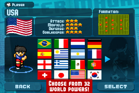 Pixel Cup Soccer screenshot 4