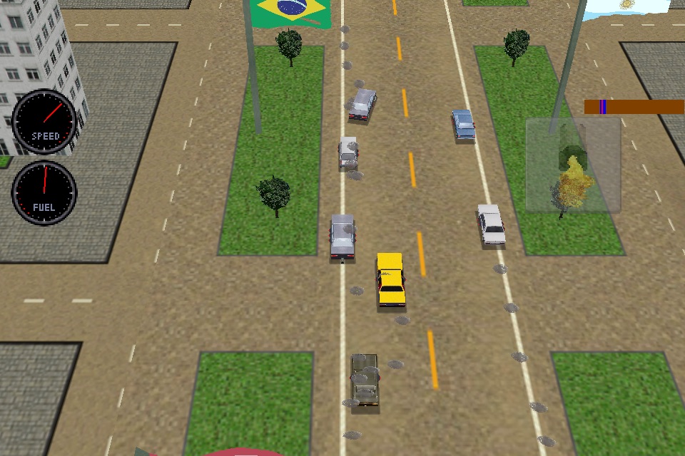 Mad Road 3D Lite - Car game screenshot 2