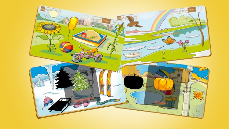 Wunderkind - seasons, education game for youngster and cissy screenshot-3