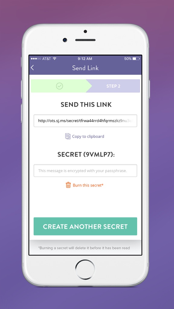 【图】One Time Secret(截图3)