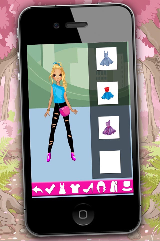 Fashion dress for girls - Games of dressing up fashion girls screenshot 4
