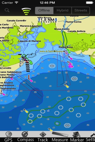 Adriatic GPS Nautical Charts screenshot 4
