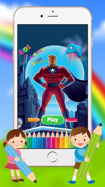 Superhero Coloring Book Games – Apps no Google Play