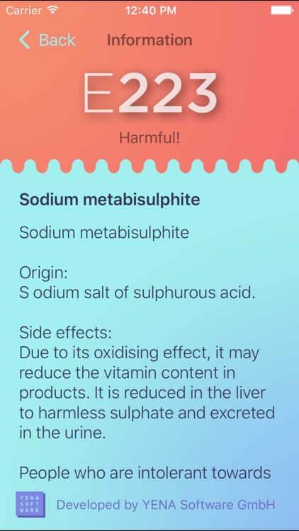 Food additives: complete description