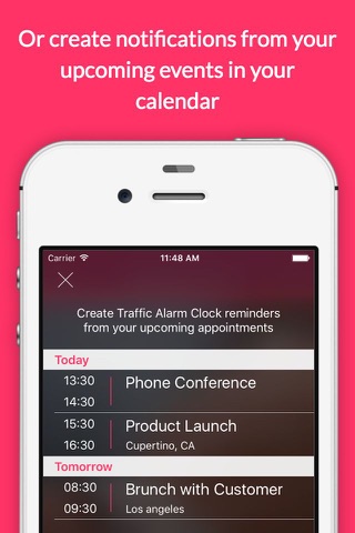 Traffic Alarm Clock - Always Punctual screenshot 3