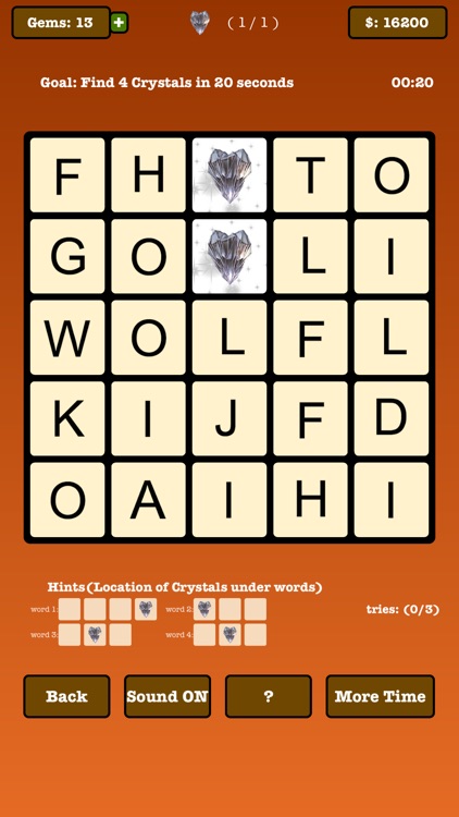WordGems-A word finding puzzle screenshot-3