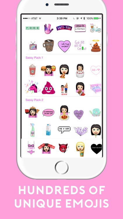 Sassmoji - Sassy Emojis & Overlays Keyboard for Emoji Girls
