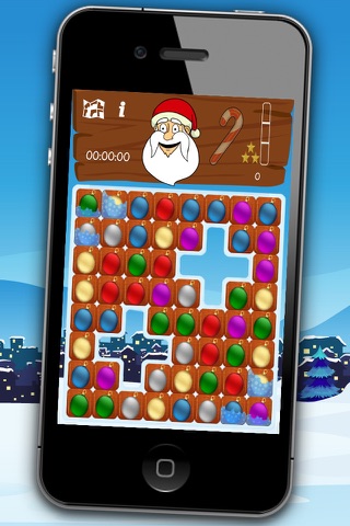 Christmas seasons & Santa crush - funny bubble game with xmas balls for kids and adults screenshot 2