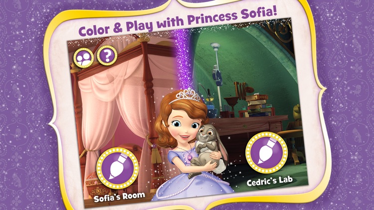 Sofia the First Color and Play screenshot-0