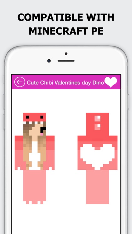 Best Valentine Skins for Minecraft PE Free