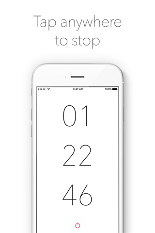 Minimal Stopwatch screenshot 2