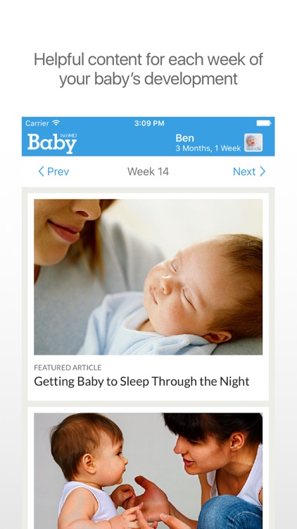 WebMD Baby: Feeding, Diaper, and Sleep Tracker