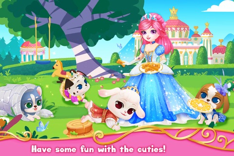Princess Pet Palace: Royal Puppy - Pet Care, Play & Dress Up screenshot 4