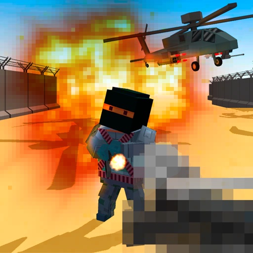 Cube War: Military Battlefield 3D Icon