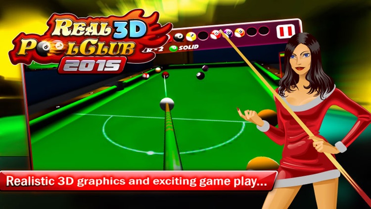 Real Pool Billiard Club 3D screenshot-3