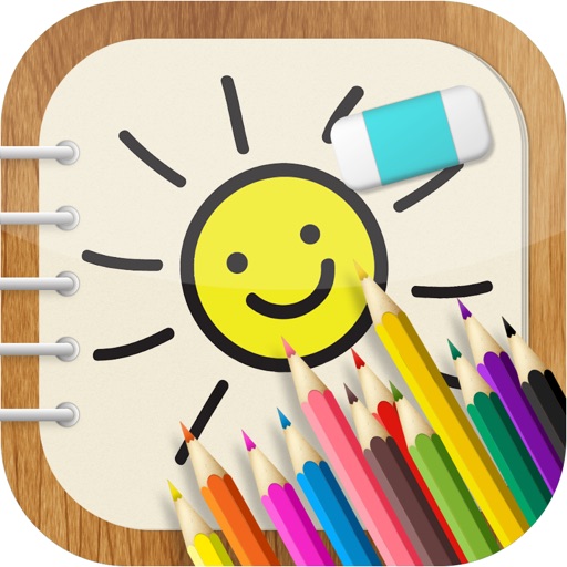 Doodle Drawing Board for Kids iOS App