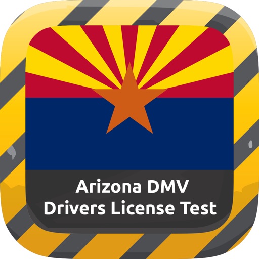 Arizona DMV Drivers License Manual Handbook Flashcards & AZ Road Signs icon
