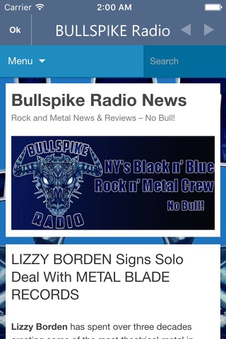 Bullspike Radio screenshot 2