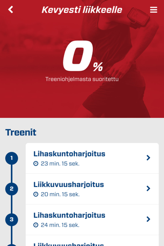 PROfeel Treeniapuri screenshot 3