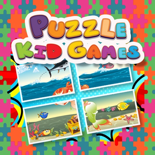 Puzzle Kid Games For Little Mermaid Sealife icon