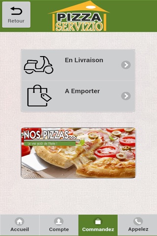 Pizza Servizio screenshot 2