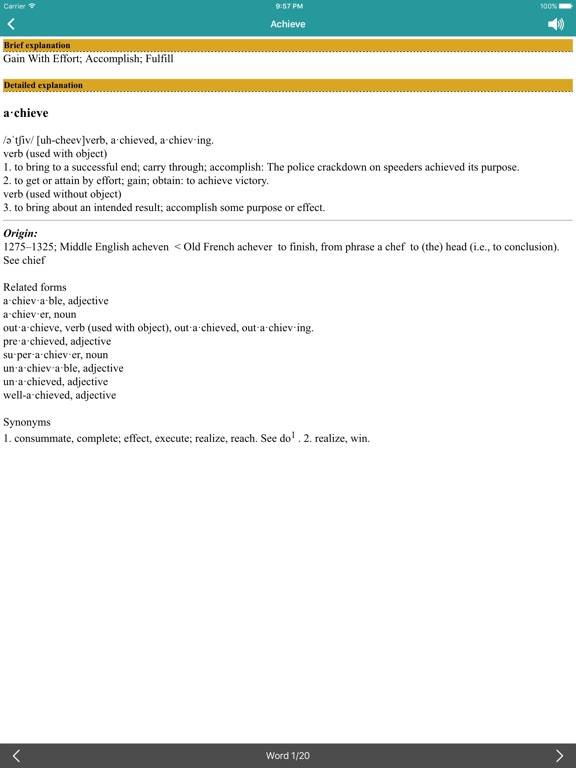 【图】IELTS Vocabulary: 4000 Academic Words List(截图3) 【图】IELTS Vocabulary: 4000 Academic Words List(截图3)