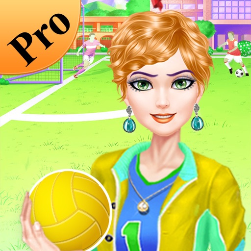 Spa Salon  & Makeover Sport Girl Icon