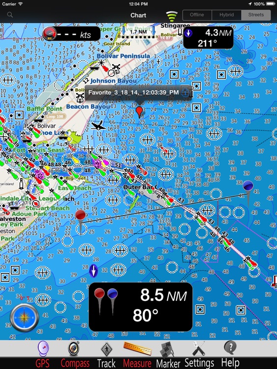 Texas GPS Nautical Charts Pro