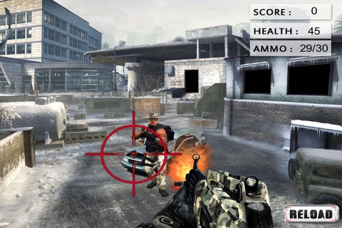 A Sniper Assassin - Elite Commando Shooter At War screenshot 2