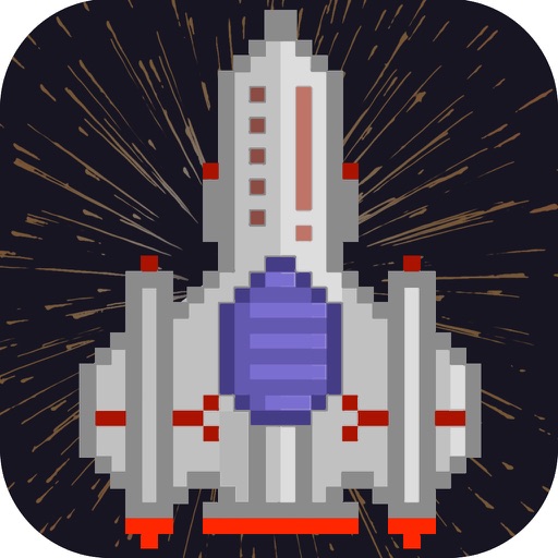 Pixel Space War - Free Pixel Shooting Game iOS App
