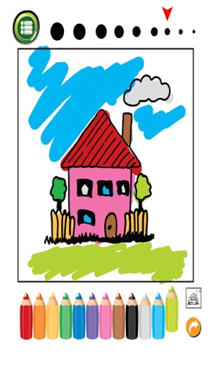 House And Castle Coloring Book : Free for Kids And Toddlers!(圖3)-速報App