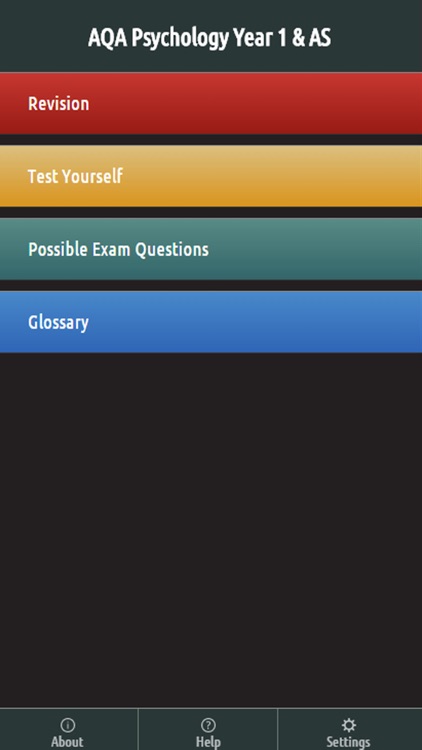 AQA Psychology Year 1 & AS